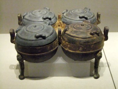 Bronze Ding , Warring States, Anhui Museum