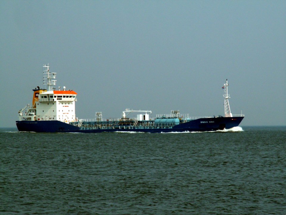 Brovig Wind - IMO 9327281 approaching Port of Rotterdam, Holland 07-May-2006