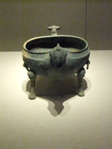 Bronze Yi of bird head, Warring States, Hebei Provincial Institute of Cultural Relics