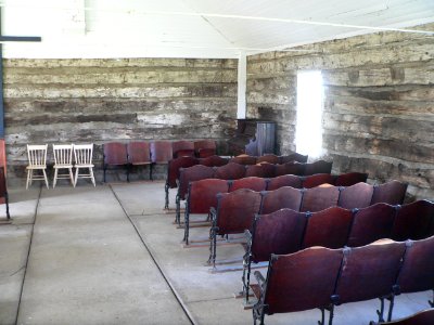 Brown Earth Church interior 2 photo