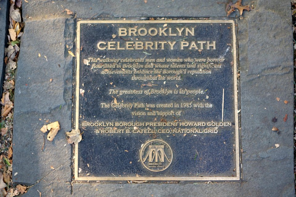 Brooklyn Celebrity Path - DSC07896