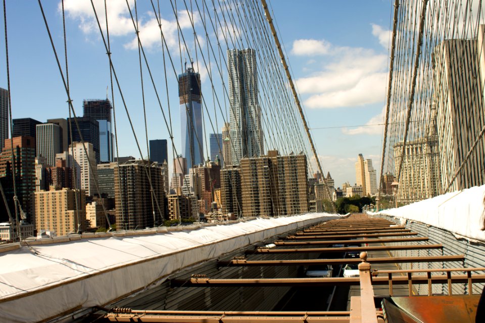 Brooklyn Bridge Manhattan Skyline