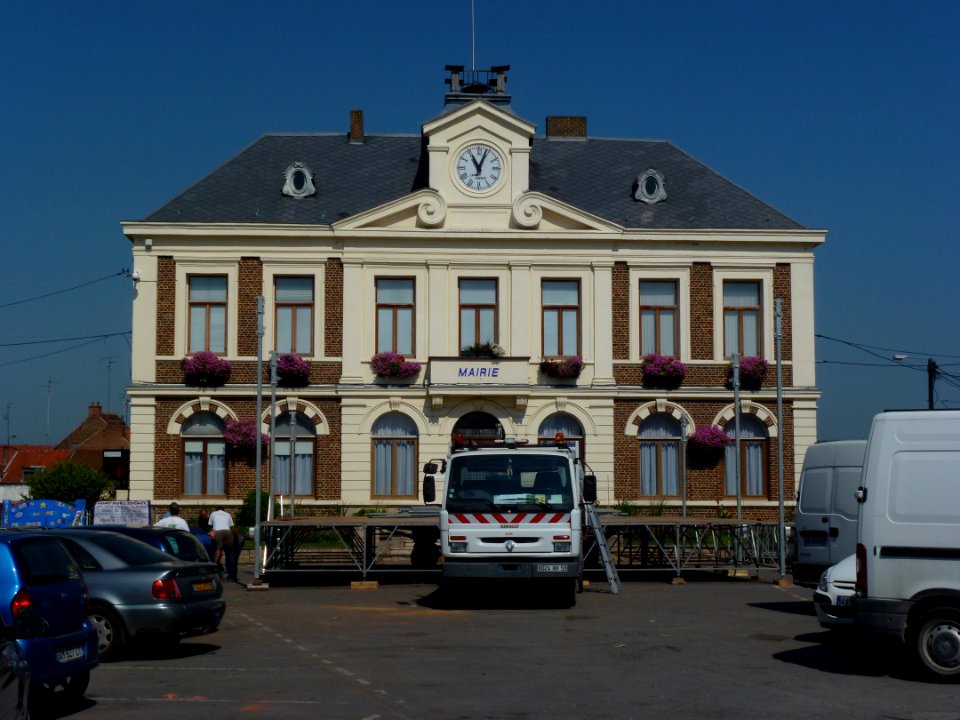 Bruay-sur-l'Escaut (Nord, Fr) mairie