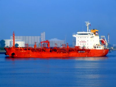Brovig Fjord IMO 9308900 at the Calland canal, Port of Rotterdam, Holland 03-Jun-2007