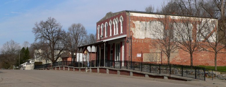 Brownville, Nebraska Main Street 1