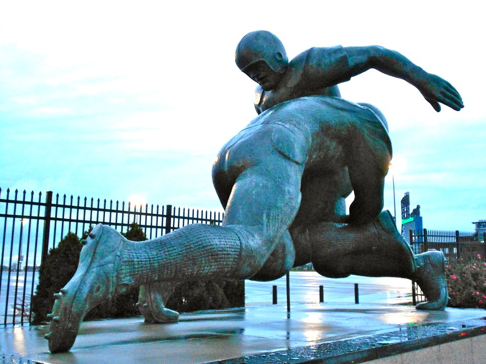 Brown Tackle Philly art