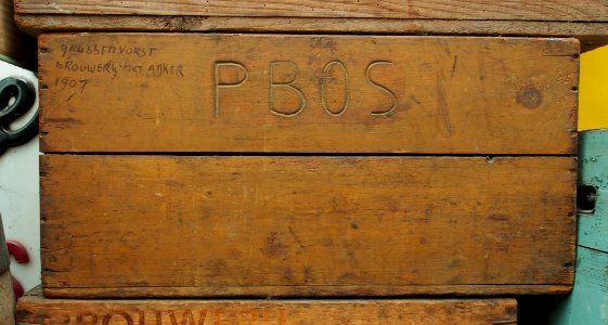 Brouwerij Het Anker bierkrat P Bos