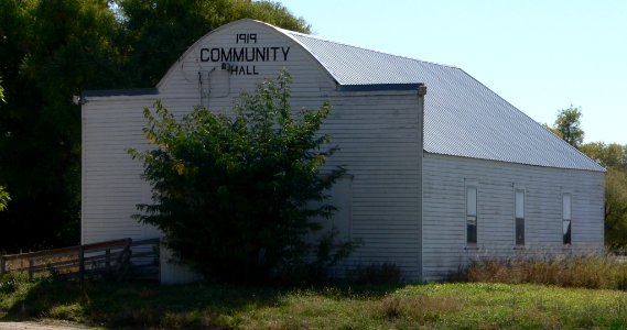 Brownlee, Nebraska community hall 1