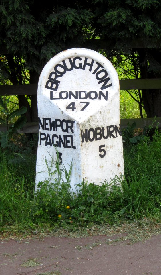 Broughton milestone