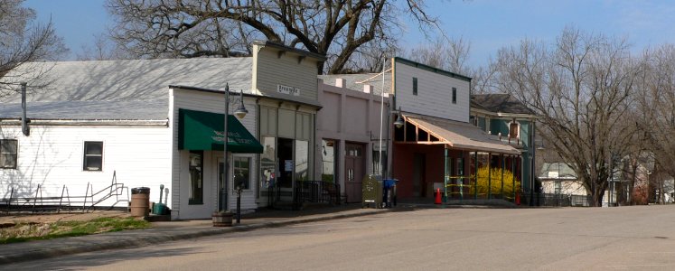 Brownville, Nebraska Main Street 2