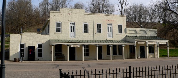 Brownville, Nebraska Lyceum from S