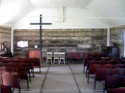 Brown Earth Church interior 3 photo