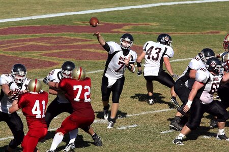 Quarterback sport ball