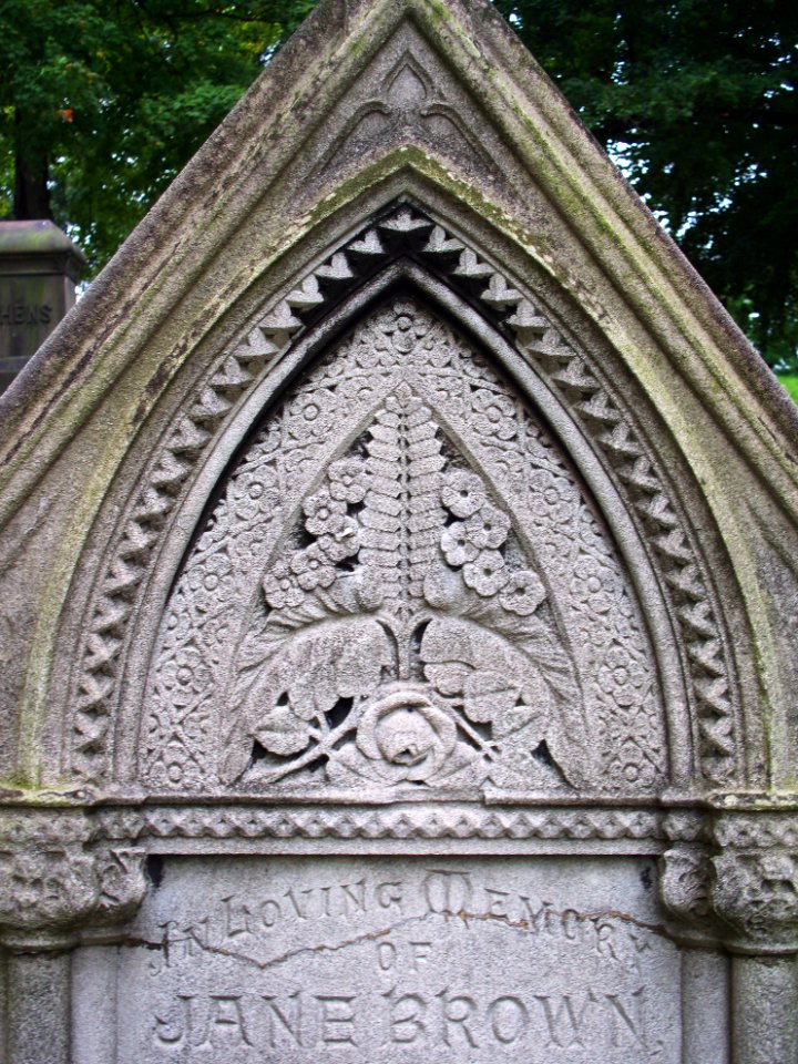 Brown (Jane), Homewood Cemetery, 2015-10-02, 03