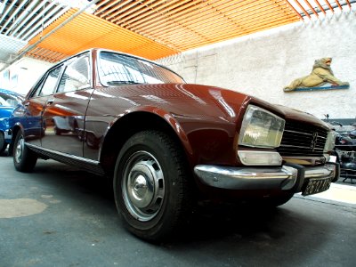 Brown Peugeot of the Association Lorraine des Amateurs dAutomobiles