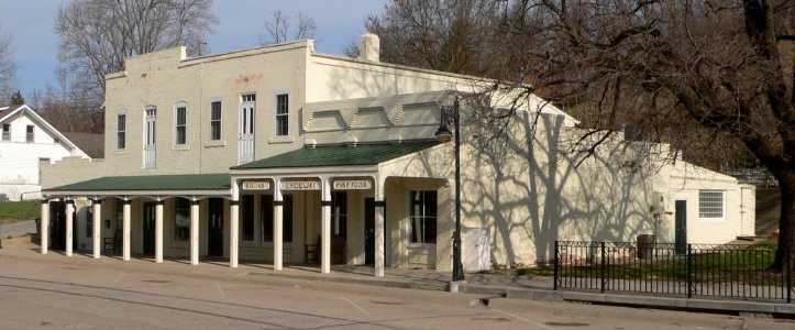 Brownville, Nebraska Lyceum from SE