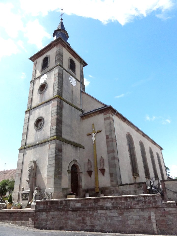 Brouviller (Moselle) église (01)