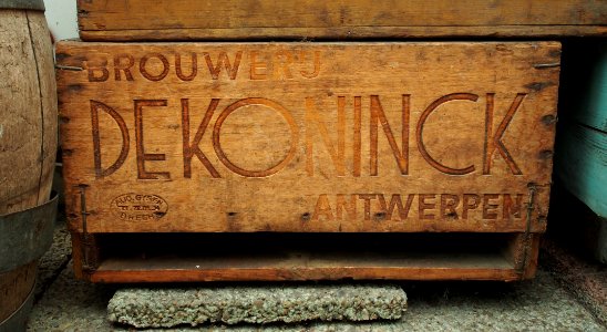 Brouwerij De Koninck bierkrat