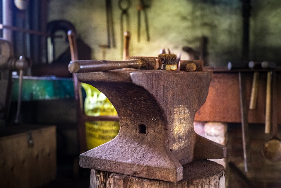Tool workshop blacksmith
