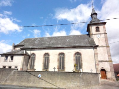 Brouviller (Moselle) église (02)