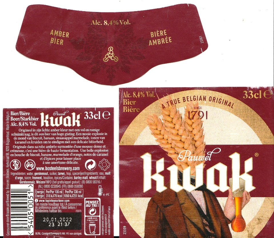 Brouwerij Bosteels - Pauwel Kwak