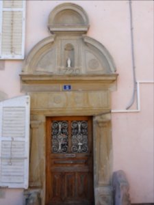 Brouville (M-et-M) porte maison A