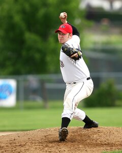 Pitcher pitcher's mound sport photo