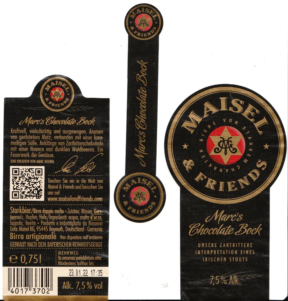 Brauerei Gbr. Maisel - Marc's Chokolate Bock