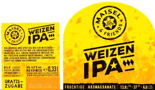 Brauerei Gbr. Maisel - Weizen IPA