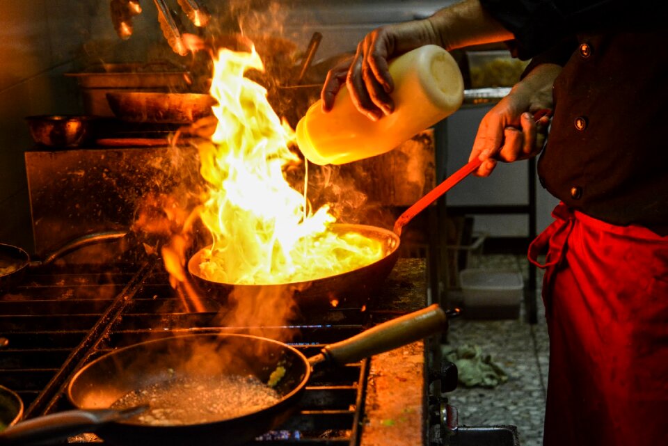 Food cooking hot photo