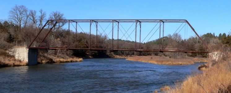Brewer Bridge (Niobrara River) from DS 1