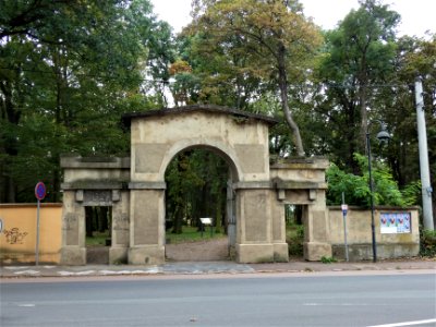 Breitscheidpark Zörbig Tor