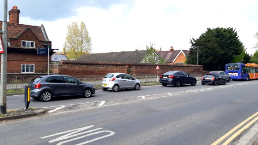 Brick Wall To Smythes Almhouses Numbers 79 To 85