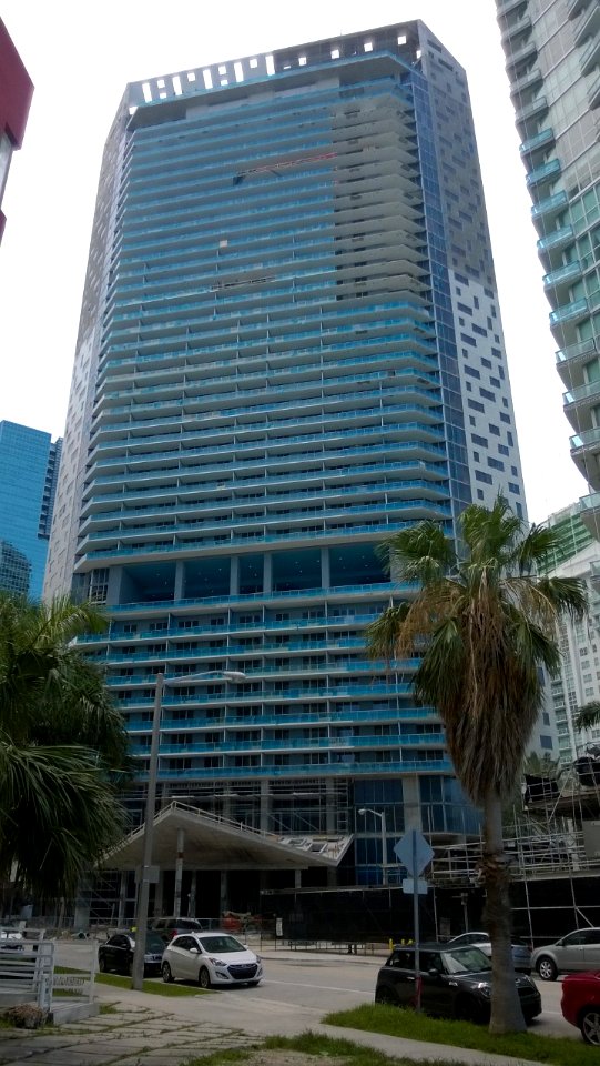 Brickell House topped out