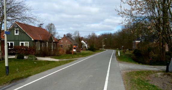 Breede - straat met huizen