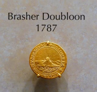 Brasher Doubloon, 1787 - National Museum of American History - DSC00238