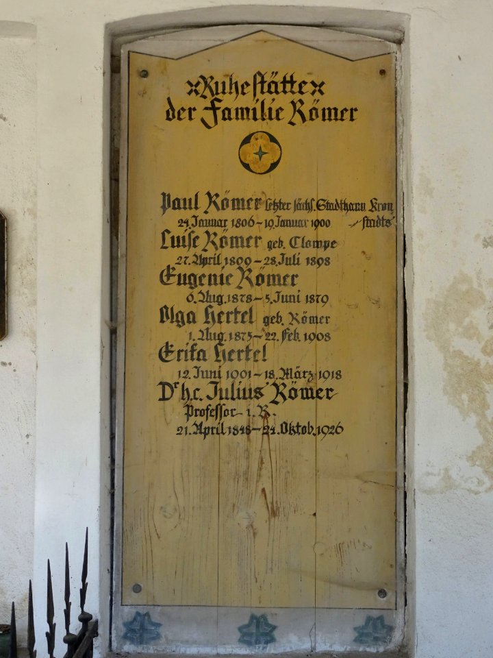 Brasov Evangelical Cemetery - Romer