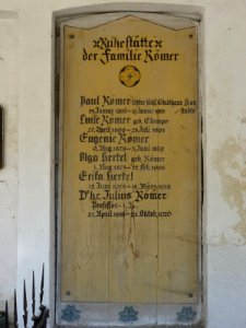 Brasov Evangelical Cemetery - Romer