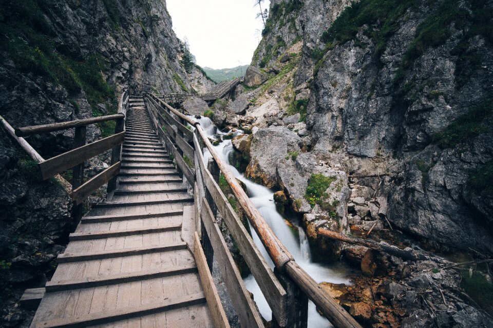 Bridge wood outdoor photo