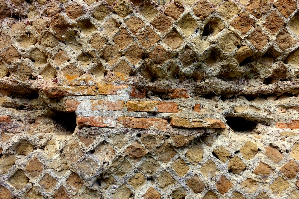 Brickwork - Villa Adriana - Tivoli, Italy - DSC03762
