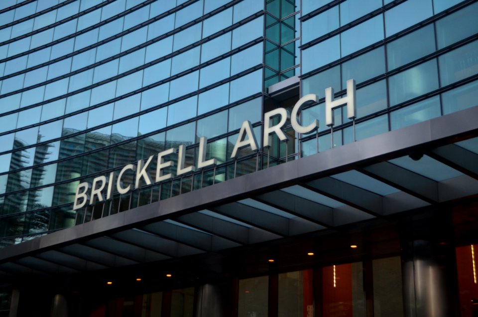 Brickell Arch new sign