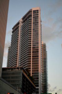 Brickell House from west