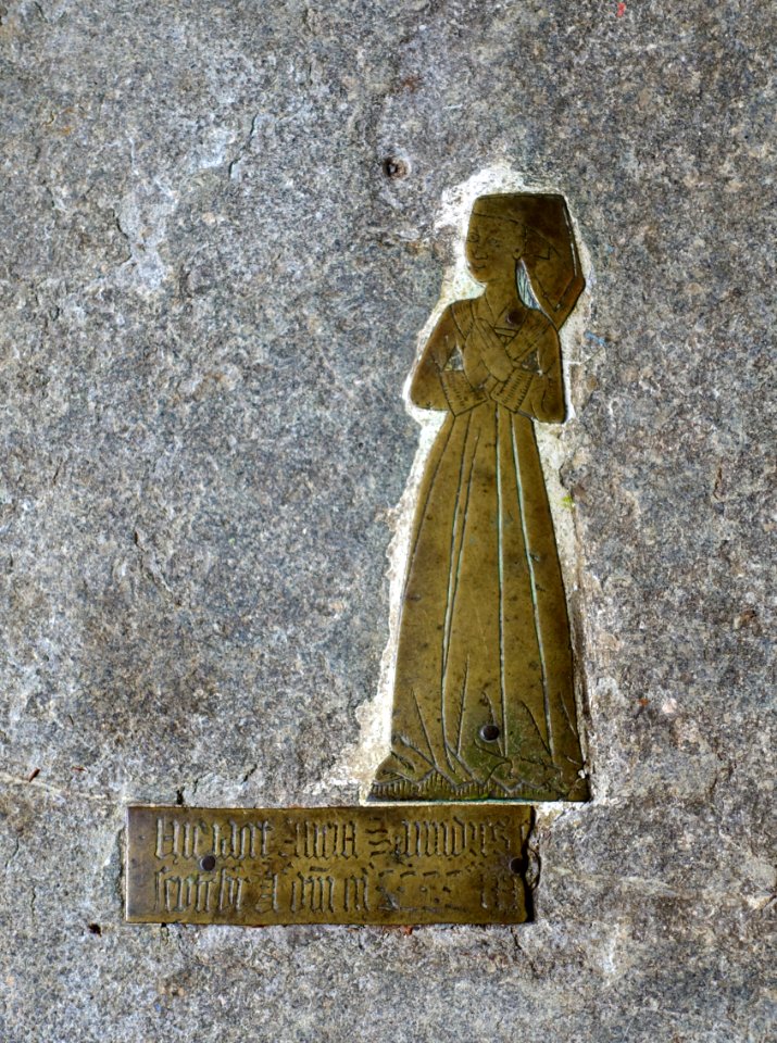 Brass in Saint Mary's Church, Stowe - Buckinghamshire, England - DSC07264