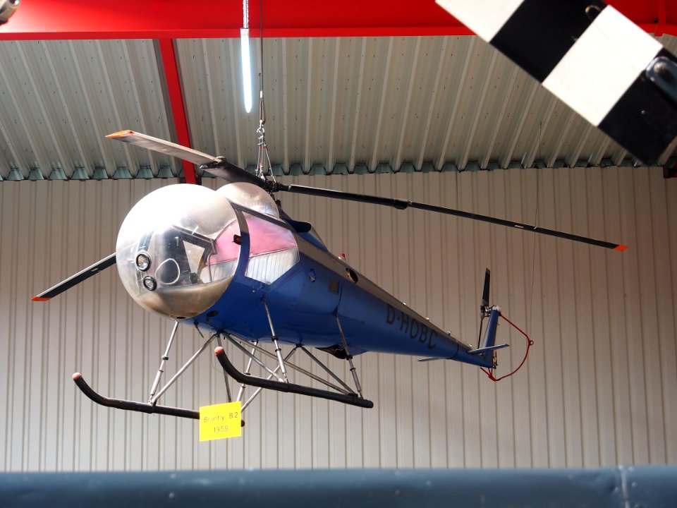 Brantly B2 D-HOBC at museum Hermeskeil, Germany, pic4