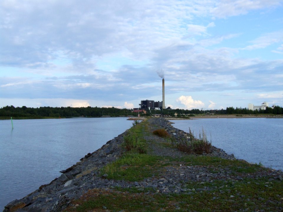 Breakwater Toppilansaari Oulu 20090722