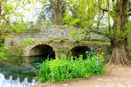 Bridge - Giardino di Ninfa, Italy - DSC03087 photo