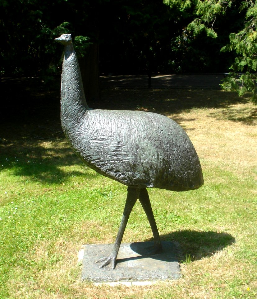 Breda kunstwerk emu
