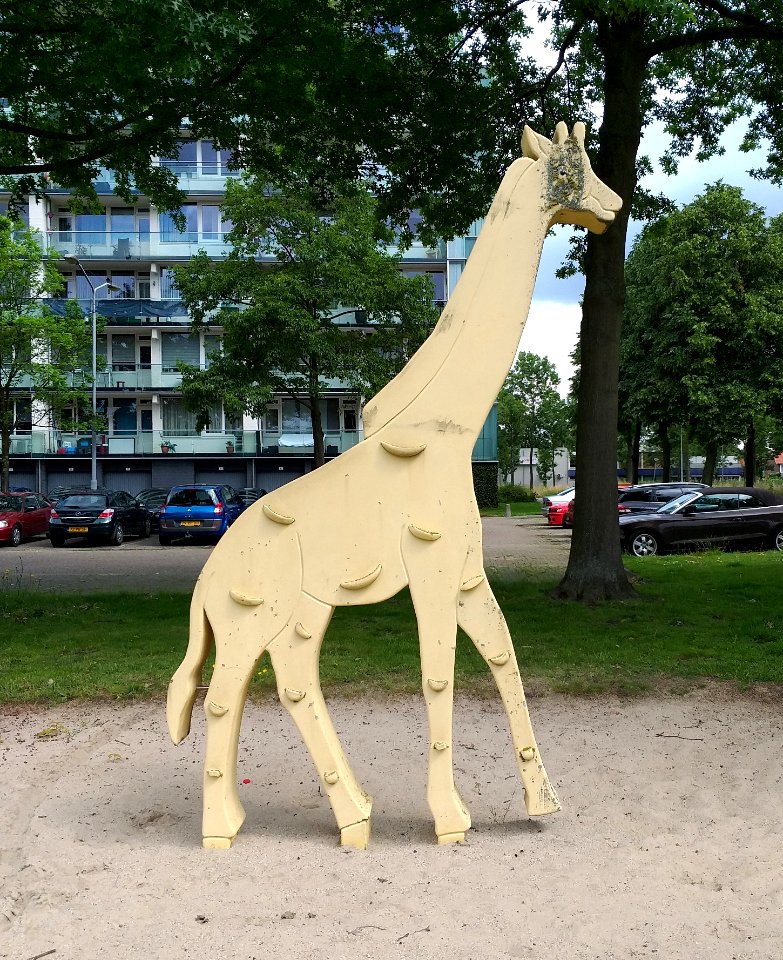 Breda kunstwerk giraf