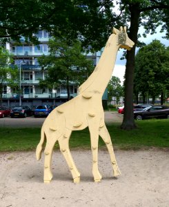 Breda kunstwerk giraf
