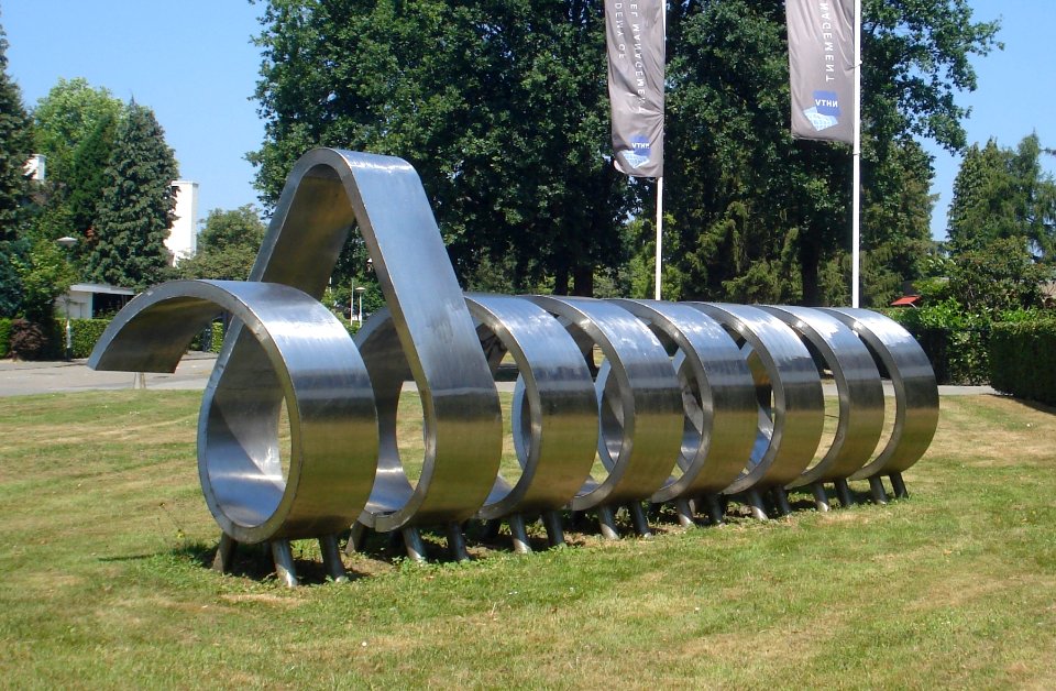 Breda kunstwerk spiraal